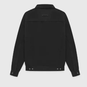 Essentials Fear of God Denim Jacket Jet Black