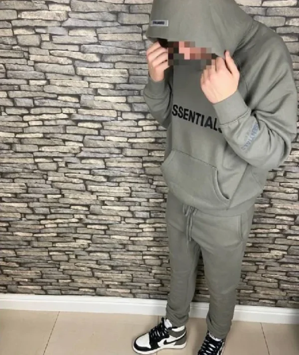 Fear Of God Essential Tracksuit Gray