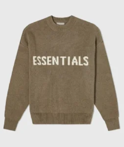 Fear of God Essentials Knitted Sweater Harvest